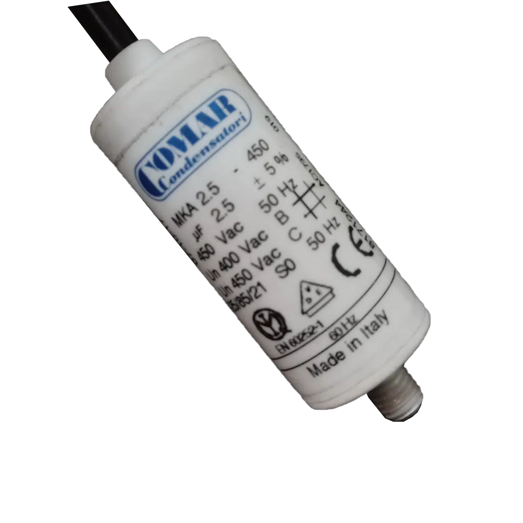 Condensador  2.5 UF 450V