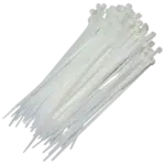 Abraçadeira de Fivela Branca 400X7.5
