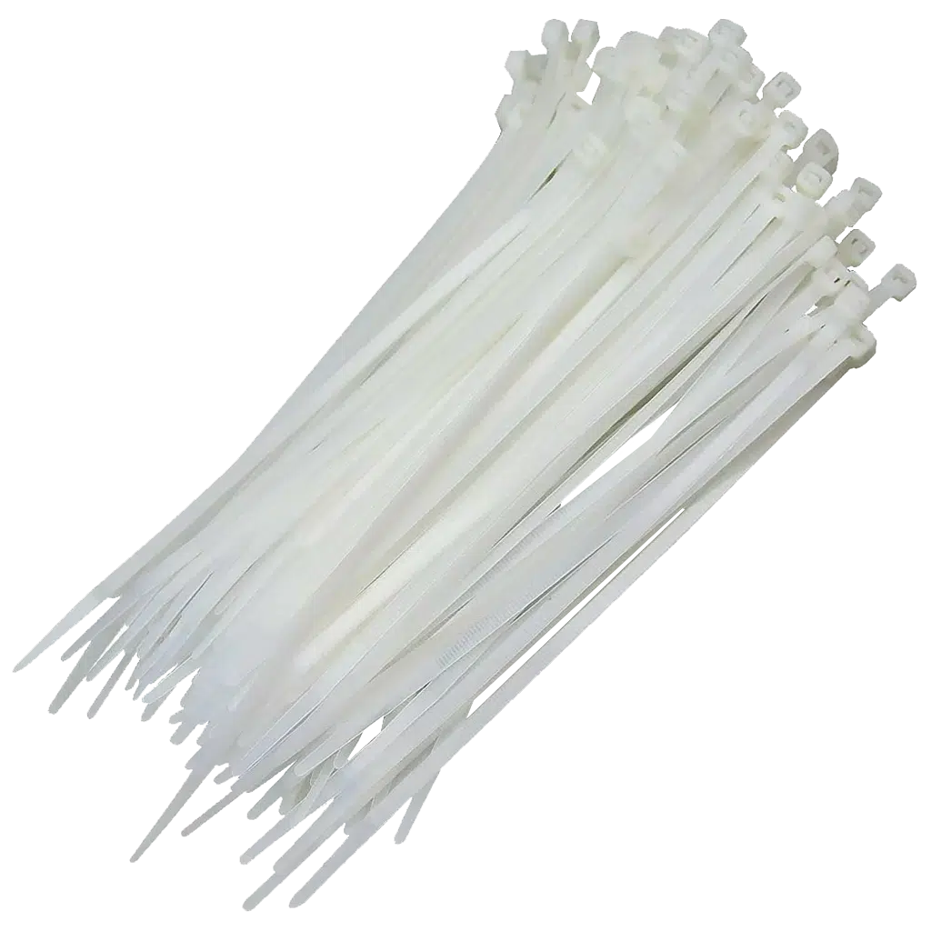 Abraçadeira de Fivela Branca 400X7.5