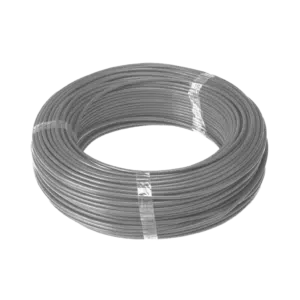 Fio Rígido 4mm2 Cinza H07V-U (100 mt)