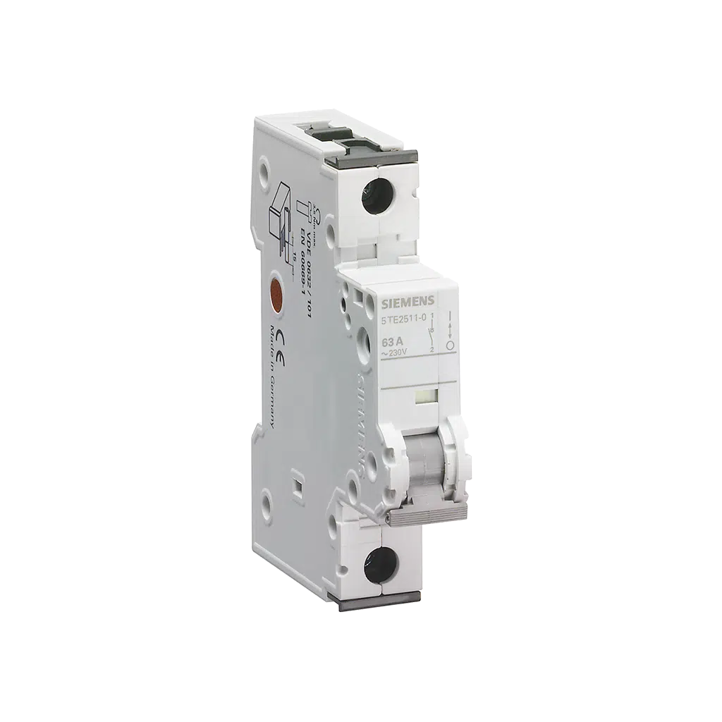 Interruptor Modular  1P 63A 230V 5TE2511-0