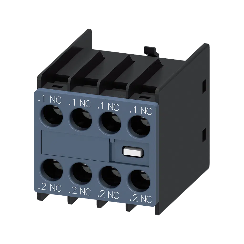 Bloco Contacto Auxiliar  4NF para Contactores 3RT2/3RH2 3RH2911-1FA04 Siemens
