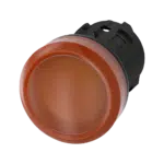 Sinalizador Luminoso 22mm Ambar  3SU1001-6AA00-0AA0