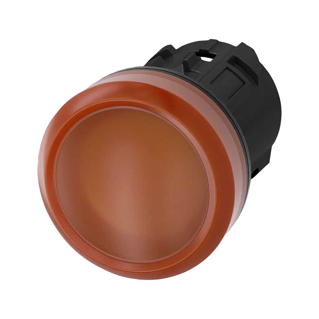 Sinalizador Luminoso 22mm Ambar  3SU1001-6AA00-0AA0