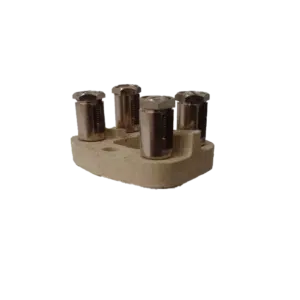 Placa 4 Bornes 25MM