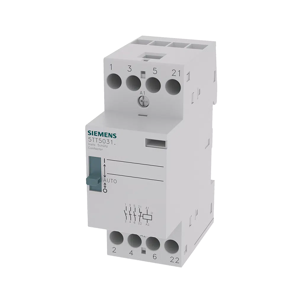 Contactor Seletor 0/1 Automático  230V 20A 3NA+1NF 5TT5831-6 Siemens