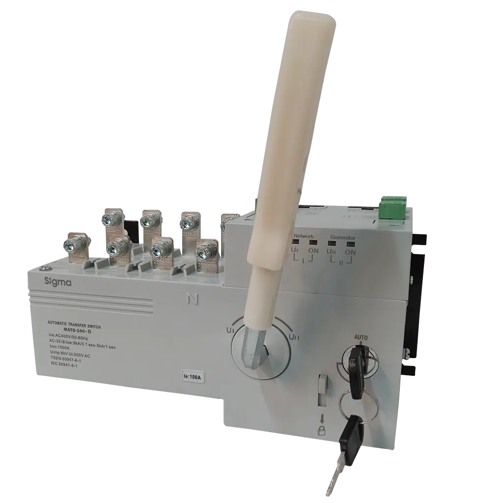 Inversor Automático 4P 100A SIGMA MATS-100