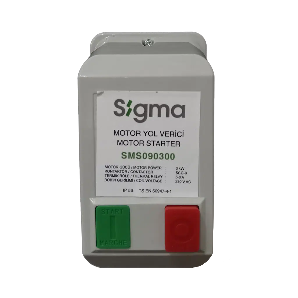 Disjuntor Motor Com Caixa 3KW 5-8A  SMS090300