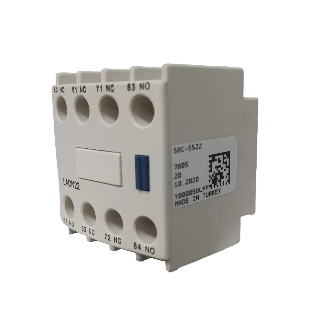 Bloco Contacto Auxiliar 2NA+2NF SAC-5S22 - Image 2