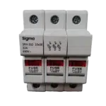 Base de Fusível Cilíndrico 3P 32A 10X38  SFH332