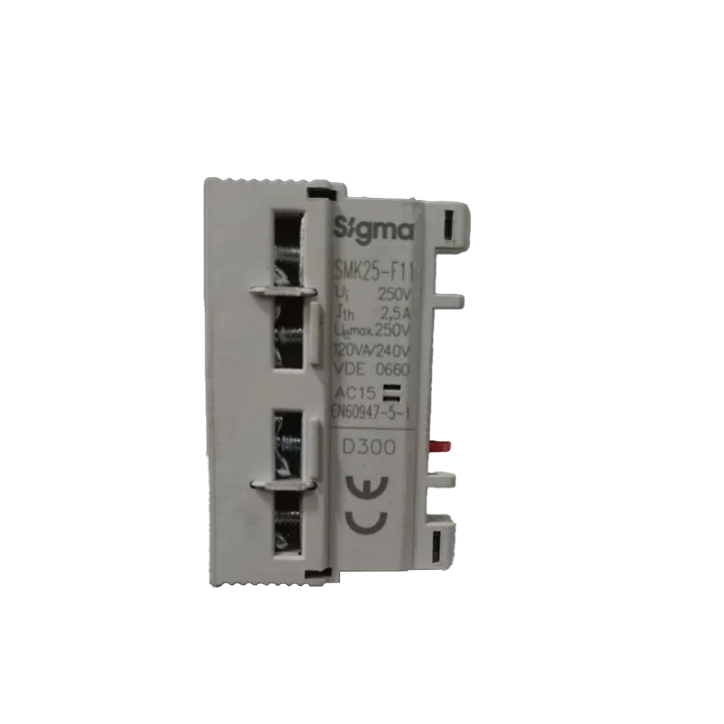 Bloco Contacto Auxiliar para Disjuntor Motor SMK25-F11 - Image 3