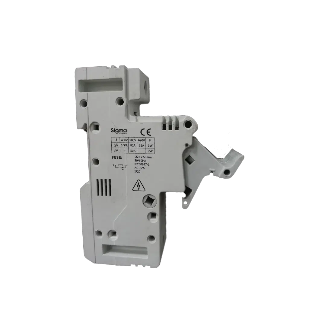 Base de Fusível Cilíndrico 1P 100A 22X58 SFH1100 - Image 2