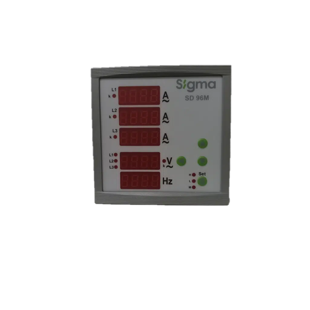 Multímetro Modular  96X96MM SD 96M