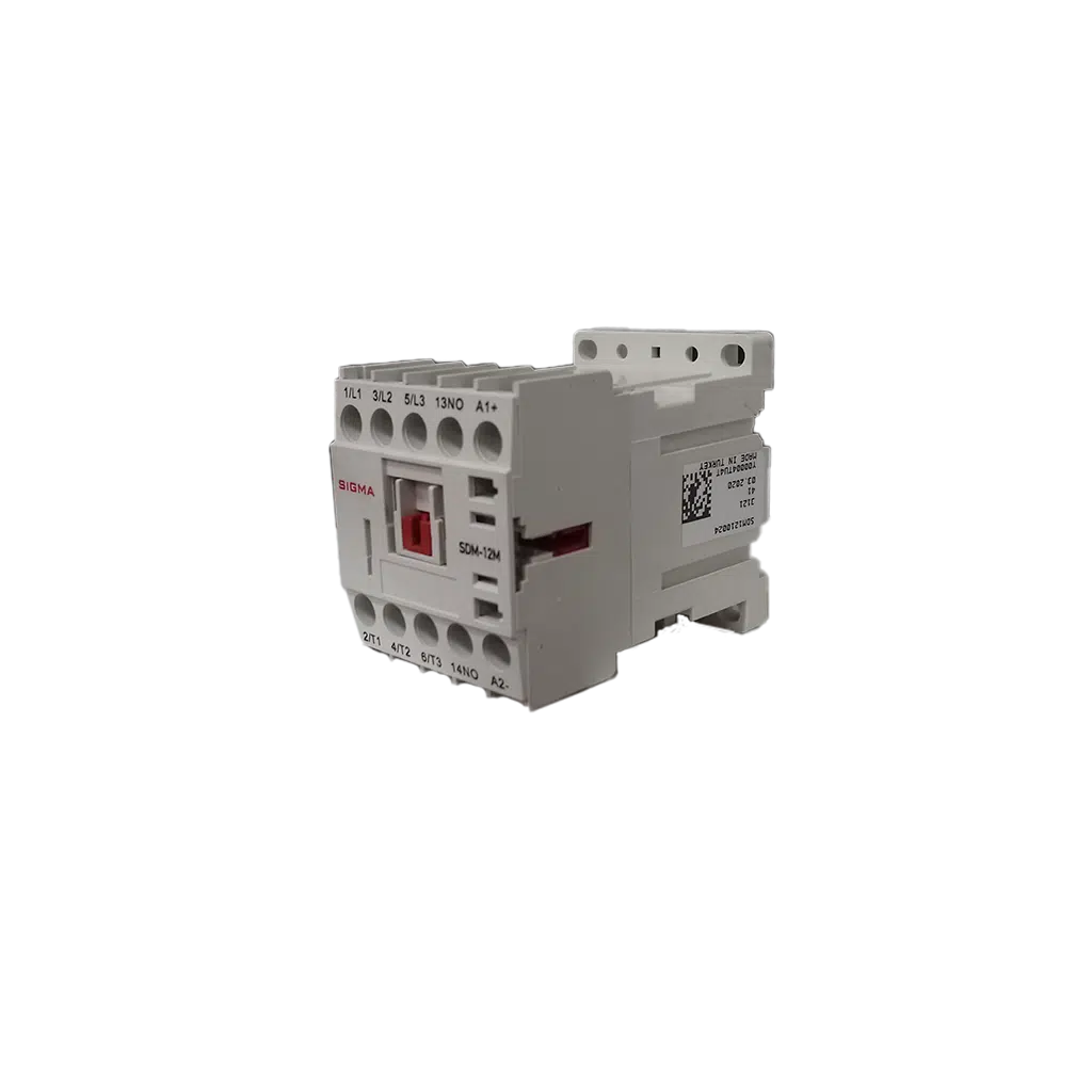 Contactor Mini 3P 1NO 5.5KW 12A 24V DC SDM1210024 - Image 2