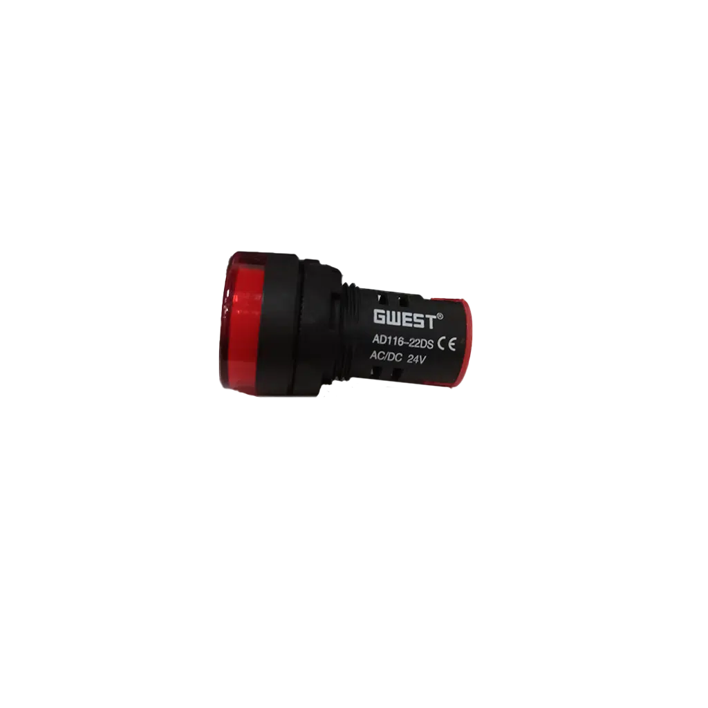 Sinalizador Luminoso 22MM Vermelho 24V SL 6611 - Image 2