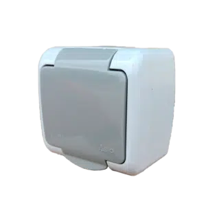 Tomada Schuko Estanque IP54 16A Cinza Ref. ASAP5421CZ