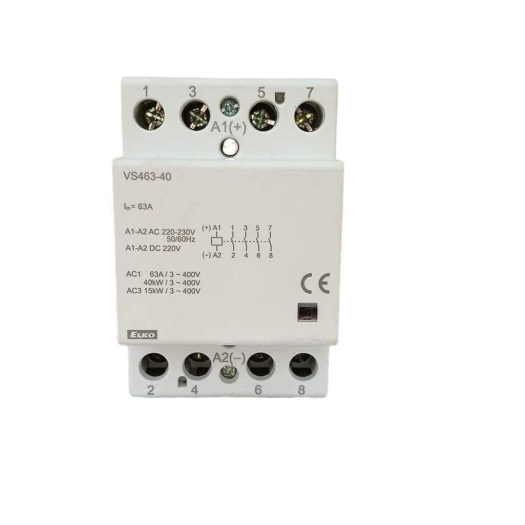 Contactor Modular 4 Polos 63A 4NA 230VAC/DC VSM463-40