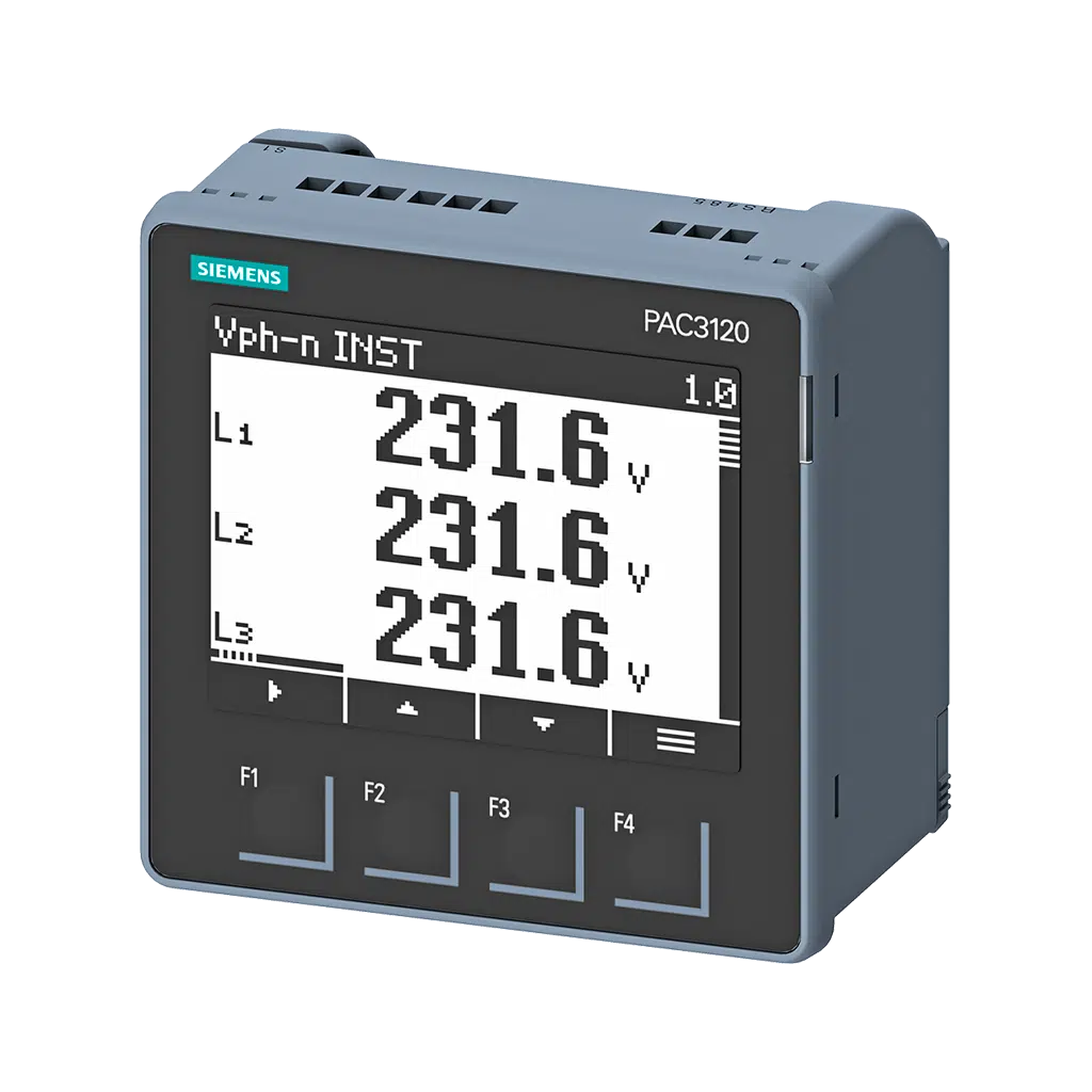 Painel de Controlo de Energia PAC3120 7KM3120-0BA01-1DA0 Siemens