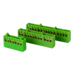 Barramento Terra de 7 Ligações Para Calha DIN ASBT7