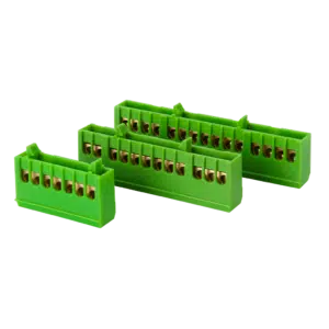 Barramento Terra de 7 Ligações Para Calha DIN ASBT7