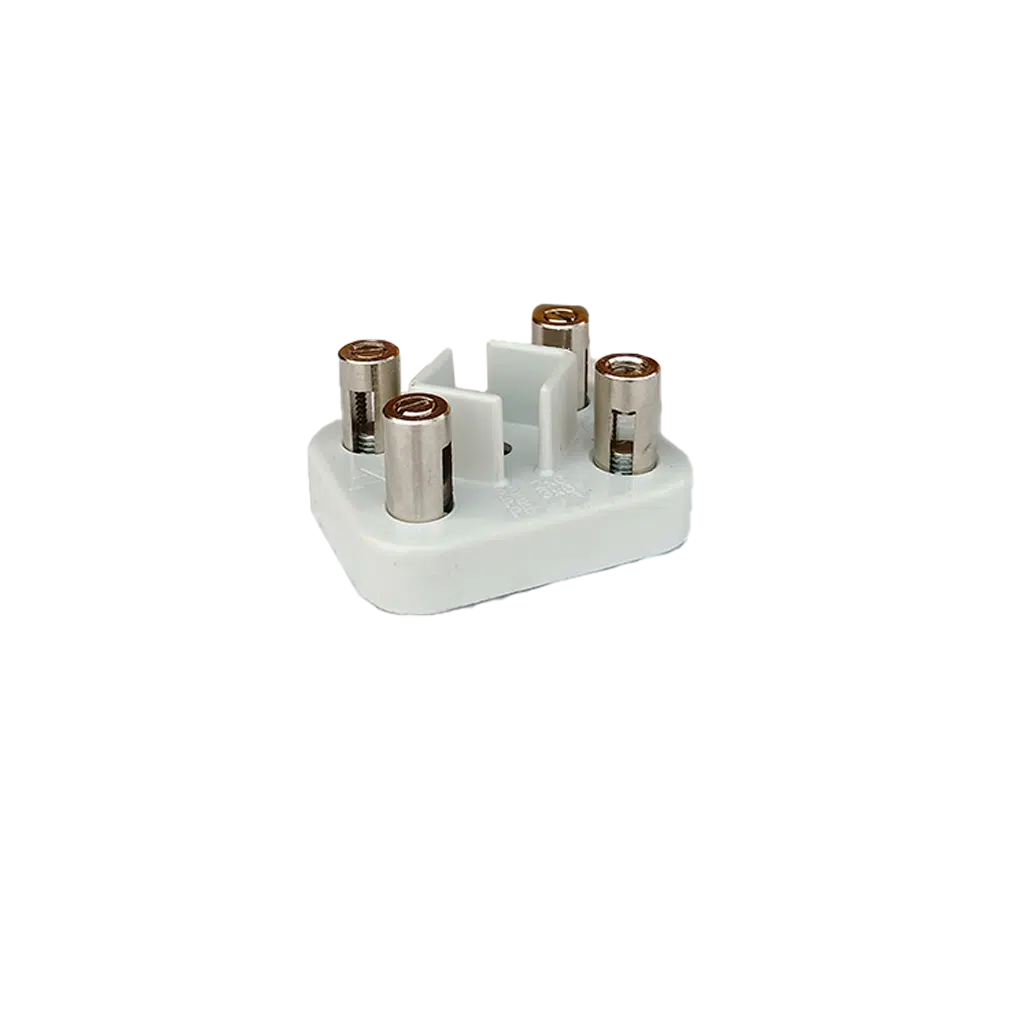 Placa 4 Bornes 6mm