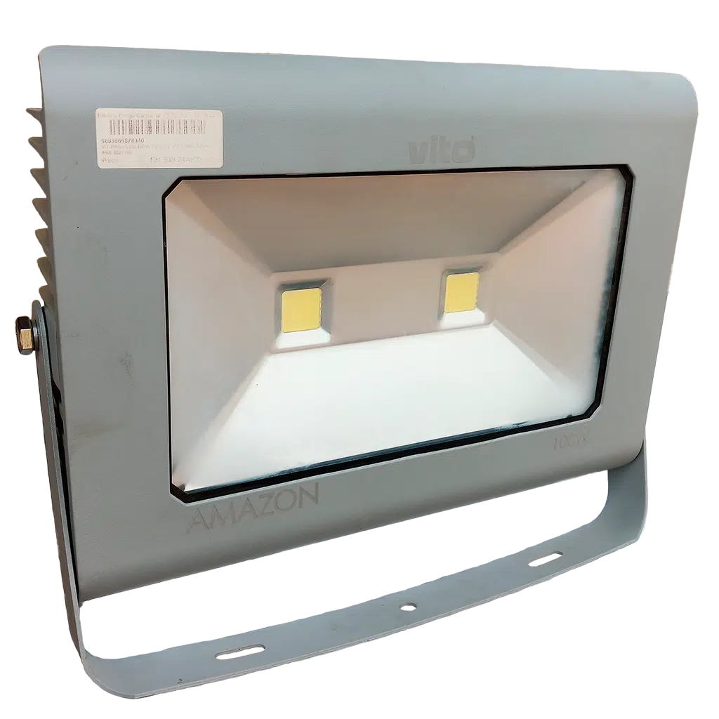 Projector Led 100W 220V  Cinza 6000K Amazon IP65 3021180