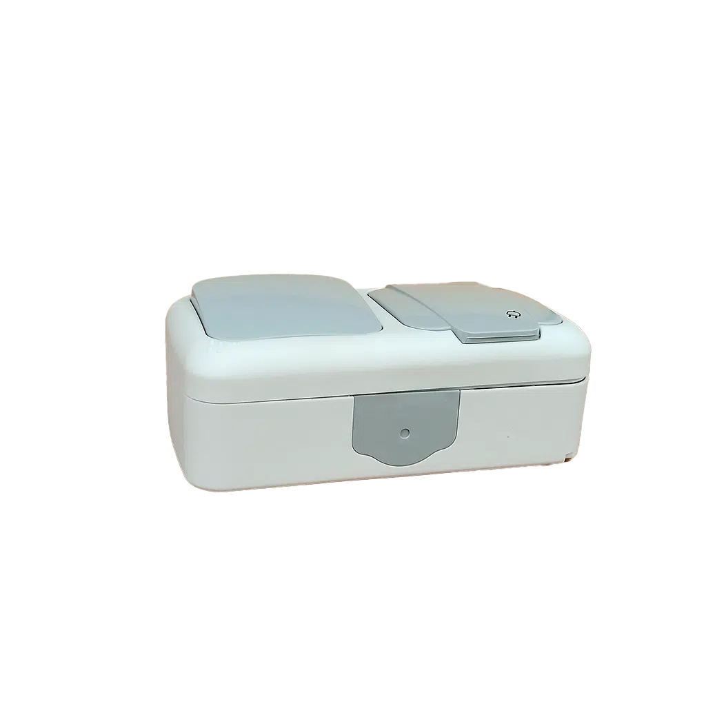 Tomada + Interruptor Estanque Exterior Cinza  PALMYE Ref. 90555581 - Image 2