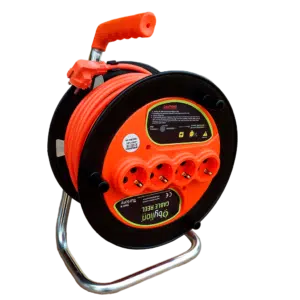 Extensão com Enrolador 50M 3G1.5 4Tomadas 999 MK5015