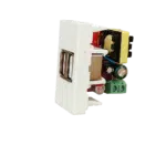 Carregador USB 2 Portos 1 Modulo  45X22,5 BR 9992062