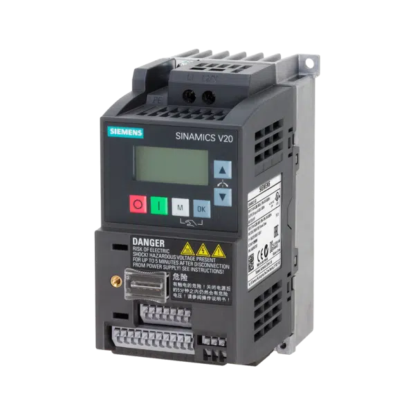Variador de Frequência SINAMICS V20 0.75KW 6SL3210-5BB17-5BV1