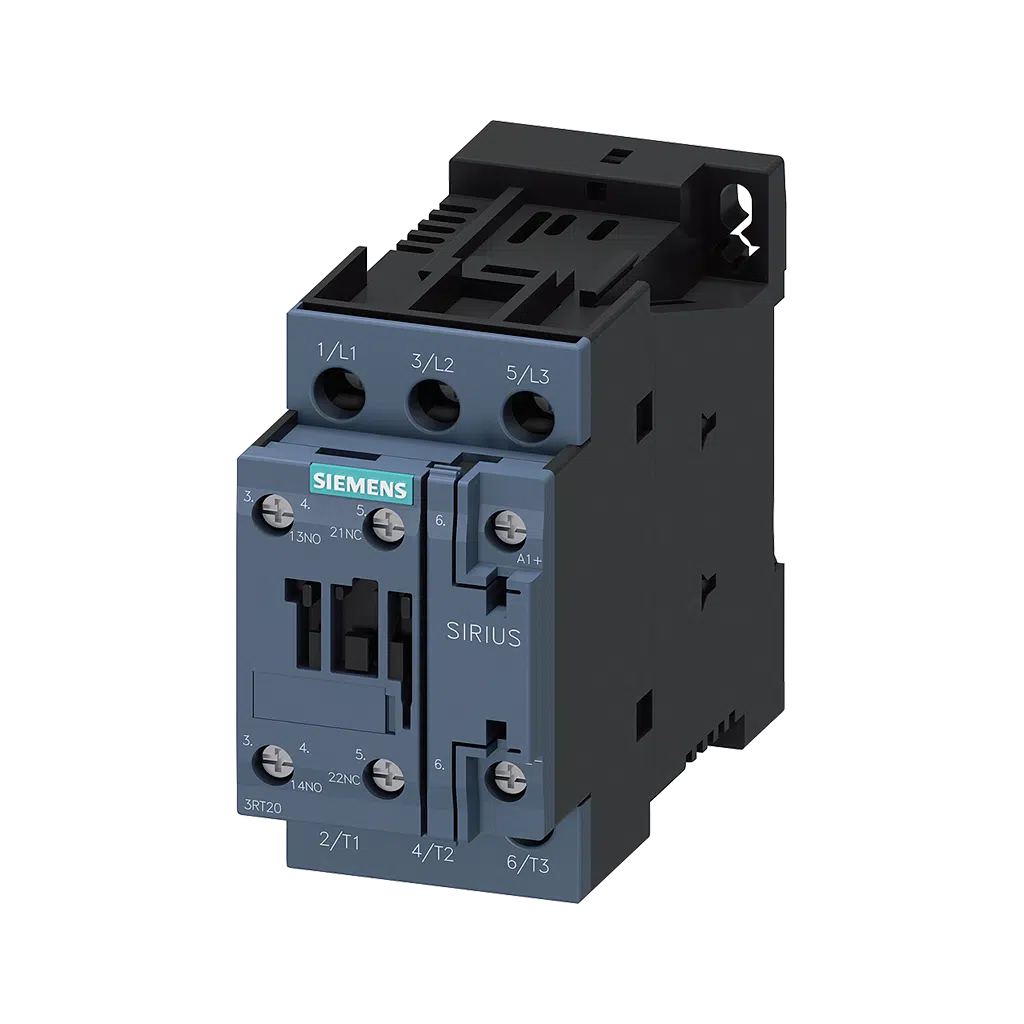 Contactor 3P 4KW 9A  1NA+1NF Bobine: 24V/DC  3RT2023-1BB40 Siemens