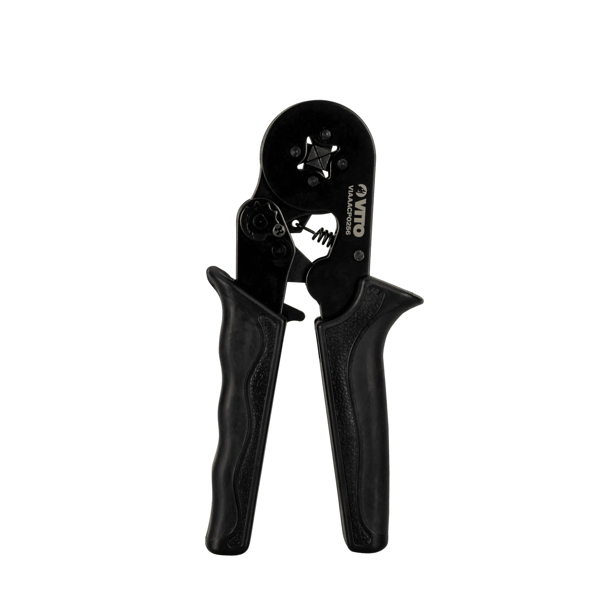 Alicate Auto Ajustável para Cravar Ponteiras  0,25-6MM2 Ref. VIAAACP0256