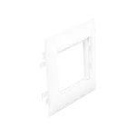 Adaptador Q45 para Calhas com Tampa L75 2 Modulos Branco 10986 ABR