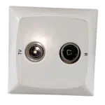Tomada R - TV Equalizada Terminal/Estrela Ref. 47531 BR
