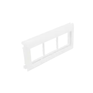 Adaptador Q45 para Calhas com Tampa L75 6 Modulos Branco 10954 ABR