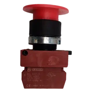 Botão P9XEM 40MM Vermelho REF. 152111