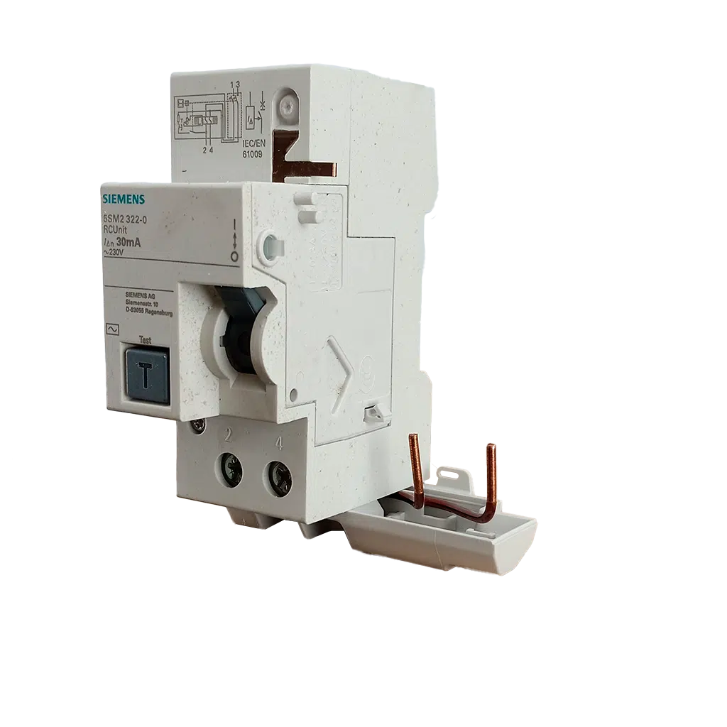 Bloco Diferencial 2P 40A 30MA 5SM2322-0 Siemens