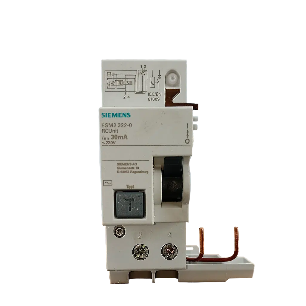 Bloco Diferencial 2P 40A 30MA 5SM2322-0 Siemens - Image 2