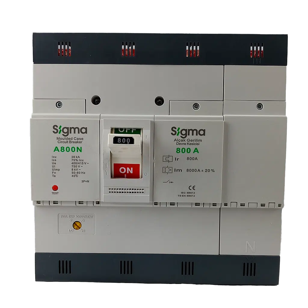 Disjuntor 4P 800A-C 36KA  4A800800