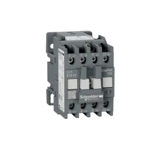 Contactor 3P 1NF 18A Bobine:24V AC LC1E1801B5