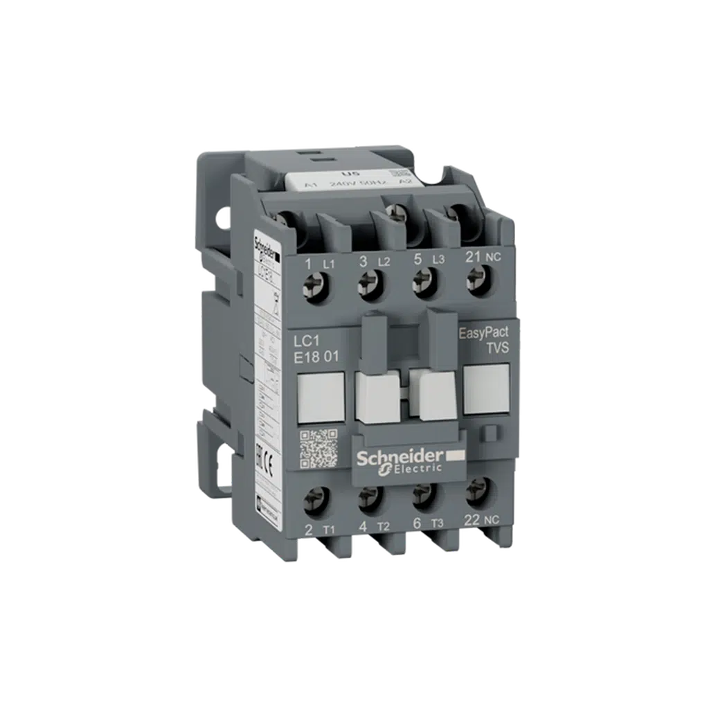 Contactor 3P 1NF 18A Bobine:230V AC LC1E1801U5