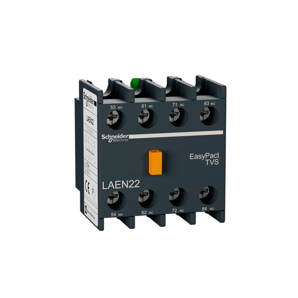 Comprar Bloco de Contacto Auxiliar 2NA + 2NF LAEN22 Preço: