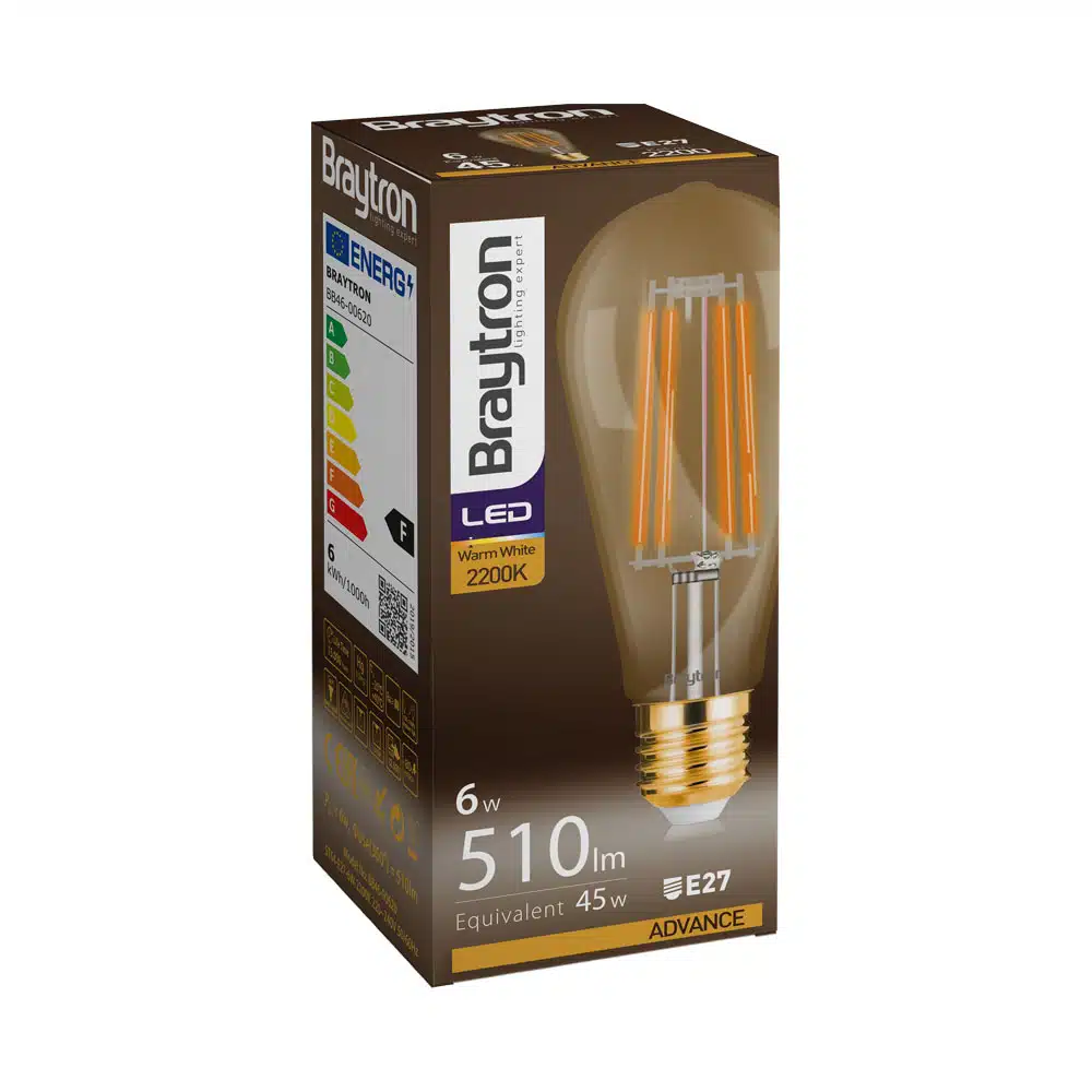 Lâmpada Led Bulb 6W E27 ST64 AMB 2200K BB46-00620 - Image 2