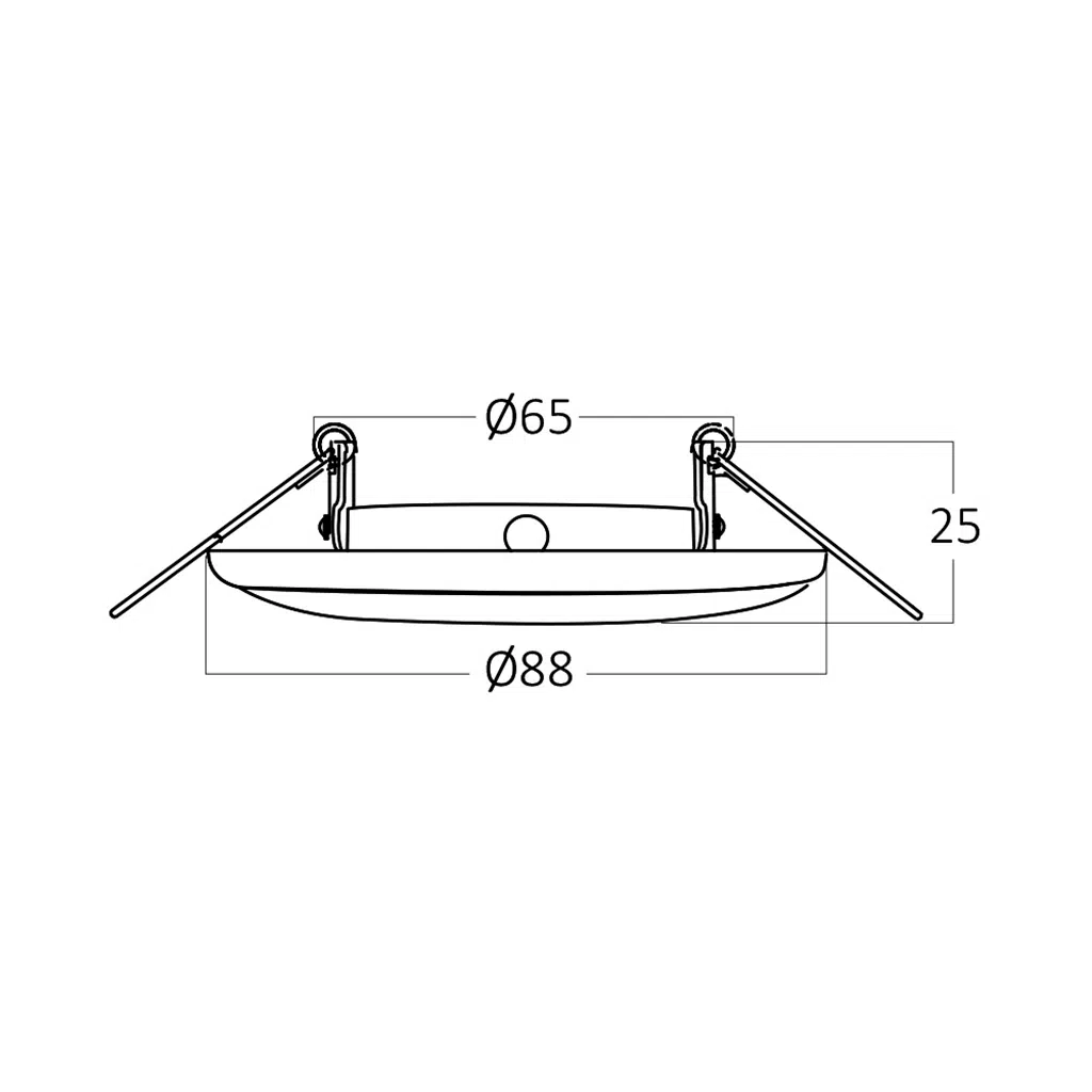 Suporte Spotligth Circular Branca MITTO BH03-02060 - Image 6