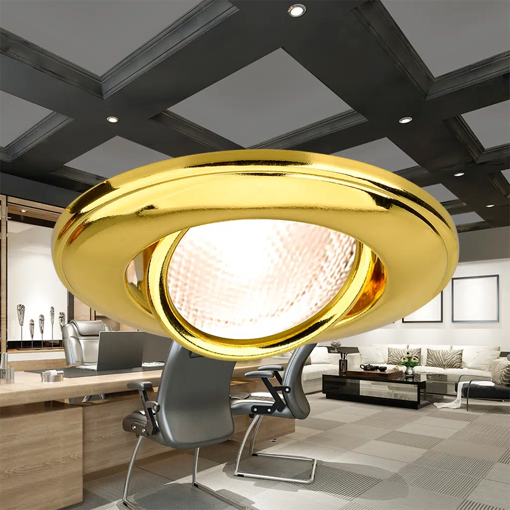 Suporte Spotligth Circular Dourado MITTO BH03-02066 - Image 5