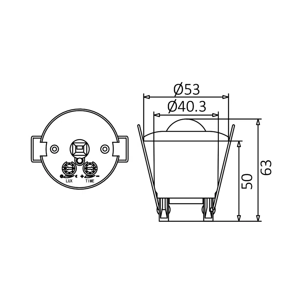 Sensor de Movimento Interno 360 MAX 800W IP20 BY31-01040 - Image 5