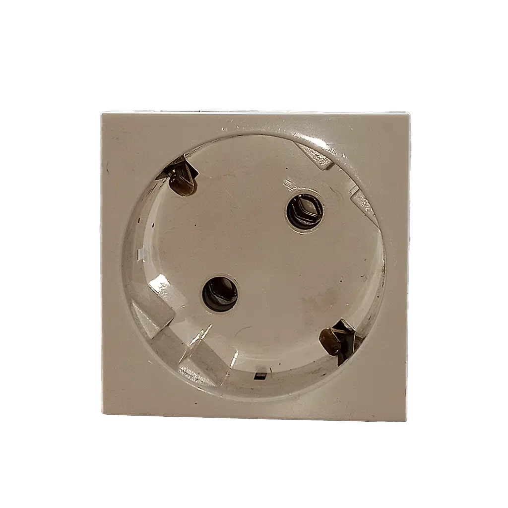 Tomada Schuko 45131 Branca  SBR