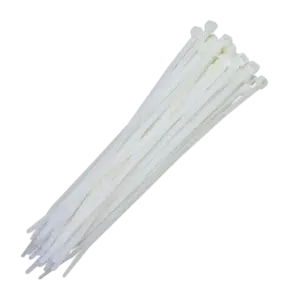 Abraçadeira de Fivela Branca  300X3.5