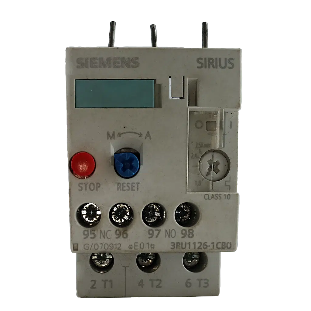 Relé Térmico Motor 0.75KW 1.8-2.5A 3RU1126-1CB0 Siemens