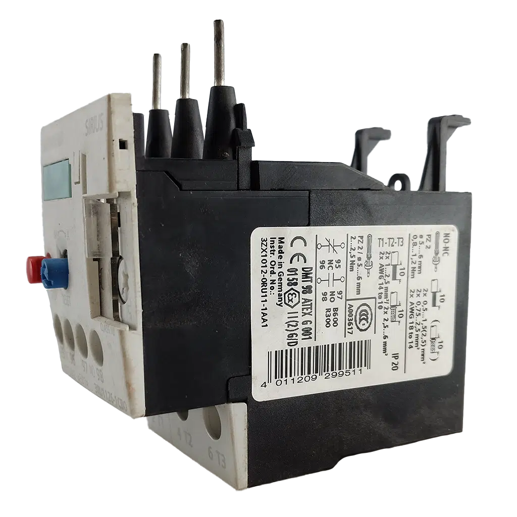 Relé Térmico Motor 0.75KW 1.8-2.5A 3RU1126-1CB0 Siemens - Image 2